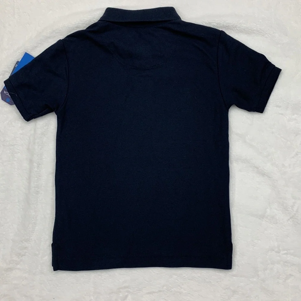 NAUTICA Little Boys Uniform Stretch Double Piqué Polo Size L (6) - Picture 8 of 9
